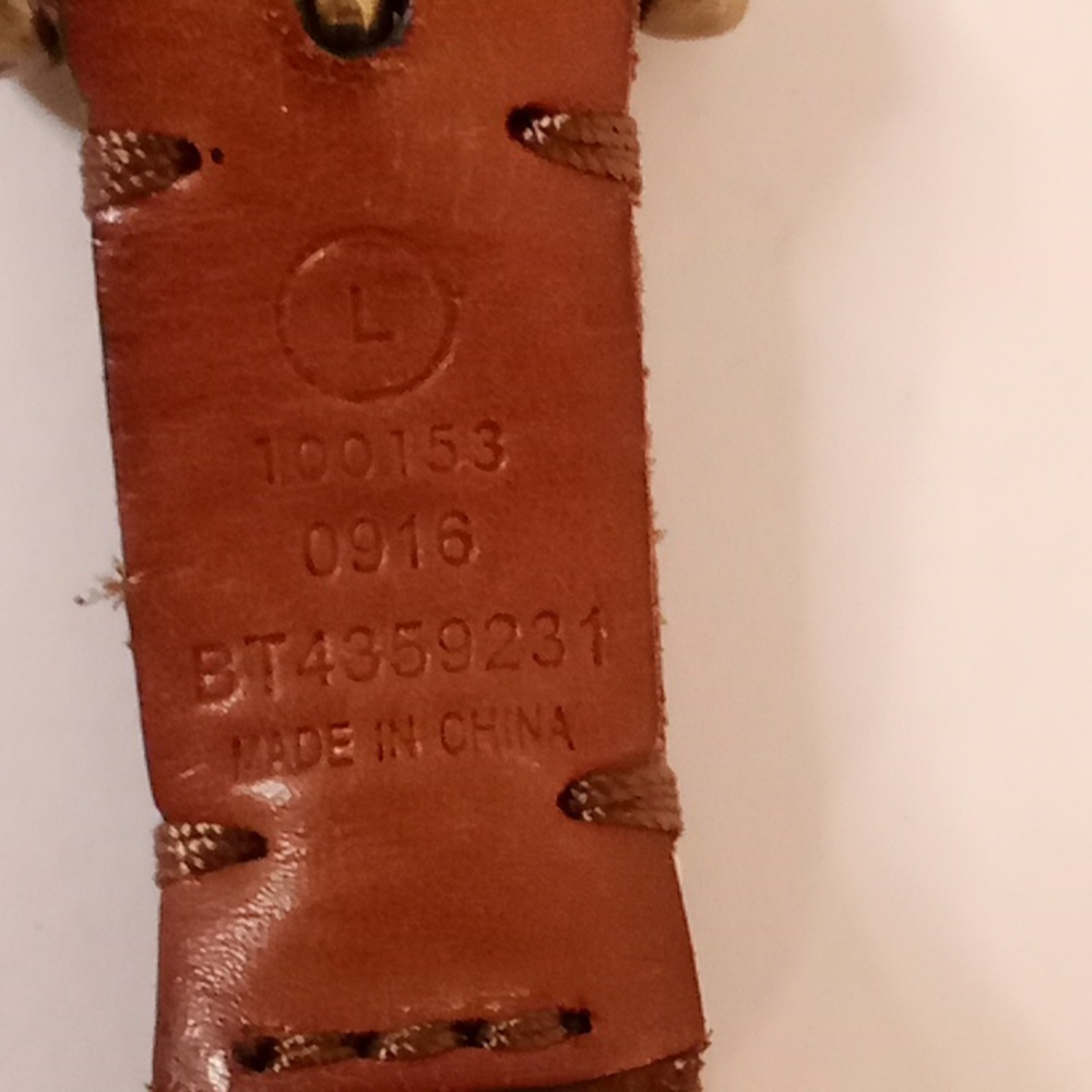 Fossil Boho Leather Size L Tan Color - image 8